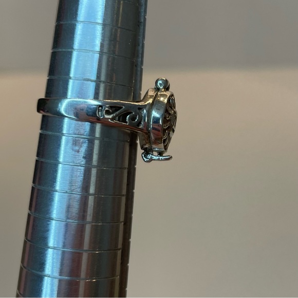 Sterling Silver Celestial Sun Compartment Ring, Size 7 - Picture 4 of 7